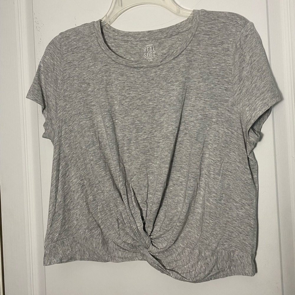 aerie cropped shirt 🤍